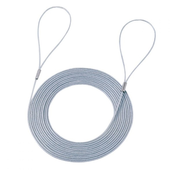 サンワサプライ eセキュリティ ワイヤー 長さ3m 直径1.6mm SLE-3W-3 1個(ご注文単位1個)【直送品】