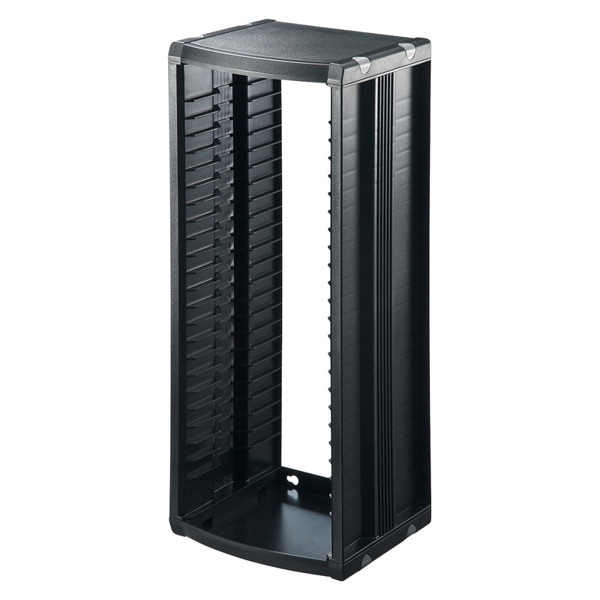 サンワサプライ 組立て式CDラック FCD-CB26BK 1個（ご注文単位1個）【直送品】