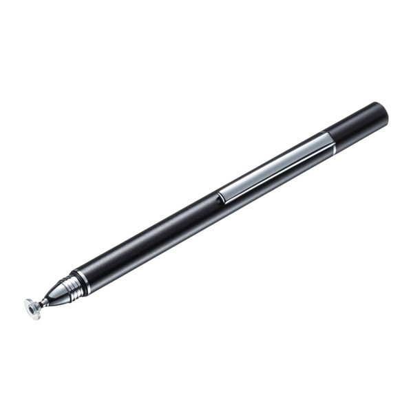 サンワサプライ ディスク式タッチペン ブラック PDA-PEN49BK 1個（ご注文単位1個）【直送品】