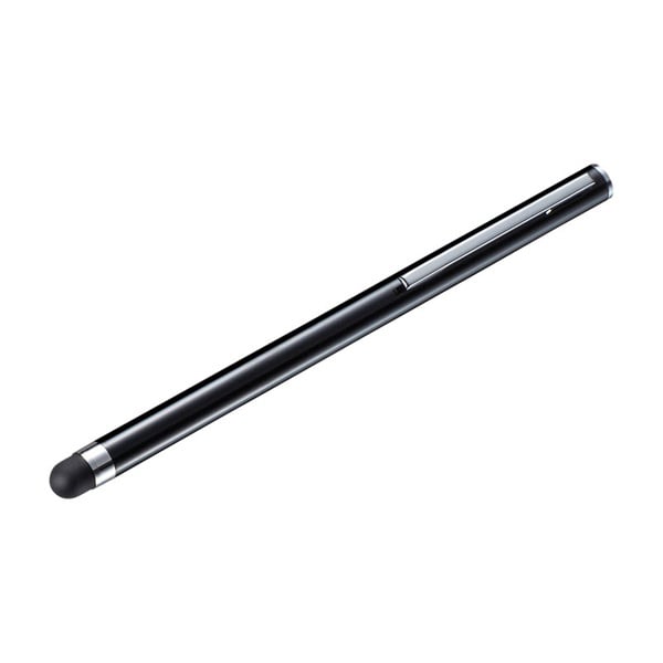 サンワサプライ シリコンゴムタッチペン 先端直径6mm ブラック PDA-PEN54BK 1個（ご注文単位1個）【直送品】