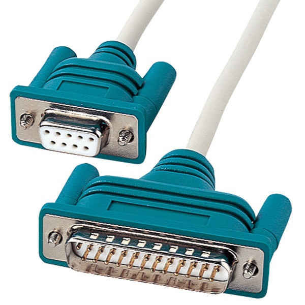 サンワサプライ RS-232C クロスケーブル 2m KR-XD2 1個（ご注文単位1個）【直送品】