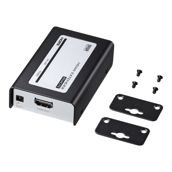 サンワサプライ HDMIエクステンダー 受信機 VGA-EXHDR 1個（ご注文単位1個）【直送品】