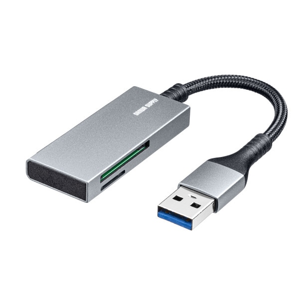 サンワサプライ Gen1 カードリーダー USB3.2 ADR-3MSD2S 1個(ご注文単位1個)【直送品】