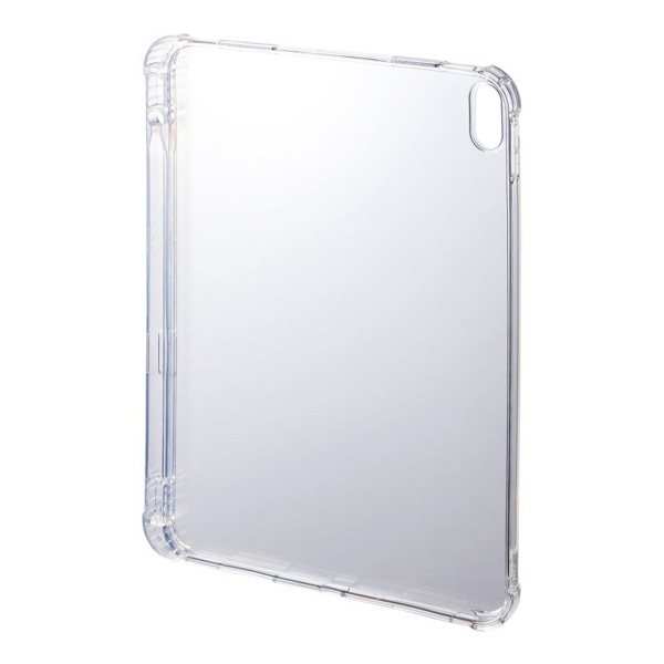サンワサプライ iPad 10.9インチ用クリアカバー ペン収納ポケット付き PDA-IPAD1918CL 1個（ご注文単位1個）【直送品】
