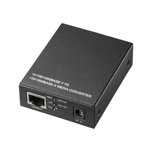 サンワサプライ 光メディアコンバータ LAN-NGC200 1個（ご注文単位1個）【直送品】