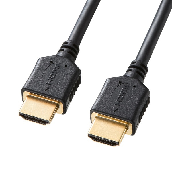 サンワサプライ プレミアムHDMIケーブル 1m ブラック KM-HD20-P10 1個（ご注文単位1個）【直送品】