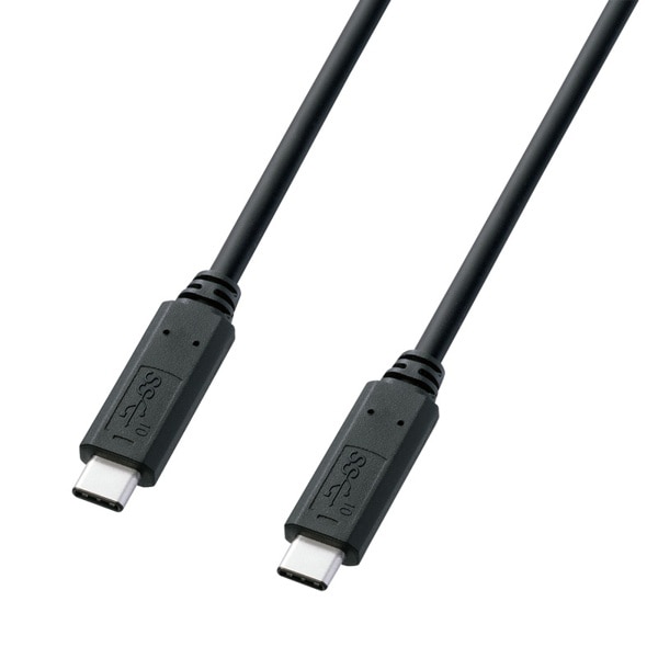 サンワサプライ USB TypeCケーブル 3.2Gen2対応 PD60W 1m KU31-CCP310 1個（ご注文単位1個）【直送品】