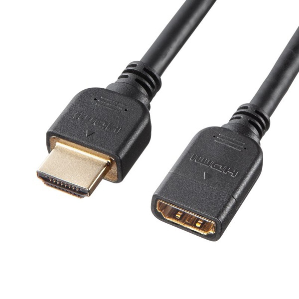 サンワサプライ HDMI延長ケーブル 1m KM-HD20-UEN10 1個（ご注文単位1個）【直送品】