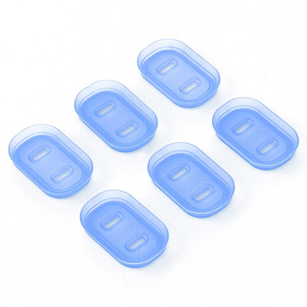 サンワサプライ プラグ安全カバー 6個入 TAP-PSC5N 1個(ご注文単位1個)【直送品】