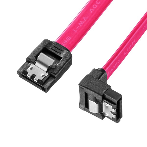 サンワサプライ シリアルATA3ケーブル 下L型 0.7m TK-SATA3-07SL 1個(ご注文単位1個)【直送品】