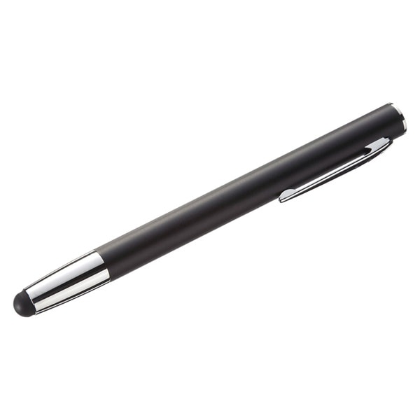 サンワサプライ スマートフォン&タブレット用タッチペン ブラック PDA-PEN30BK 1個(ご注文単位1個)【直送品】