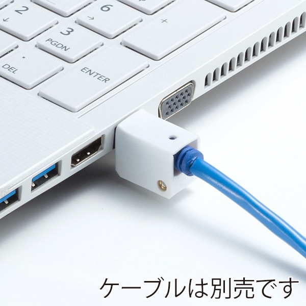 サンワサプライ LANケーブルロック SL-78 1個(ご注文単位1個)【直送品】