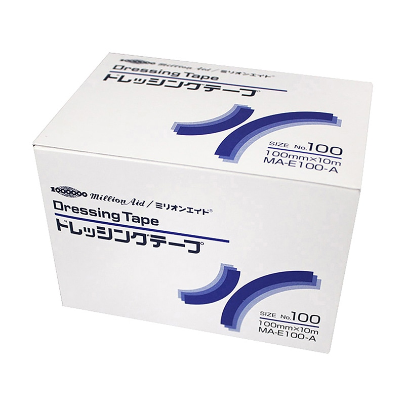 ミリオンエイドドレッシングテープ NO.100 4巻入 1個(ご注文単位1個)【直送品】