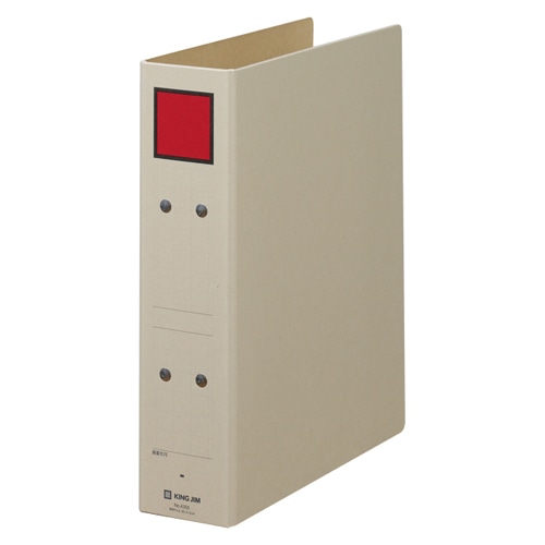 4355アカ 保存ファイルB5-S 4355 赤 1冊 (ご注文単位1冊)【直送品】