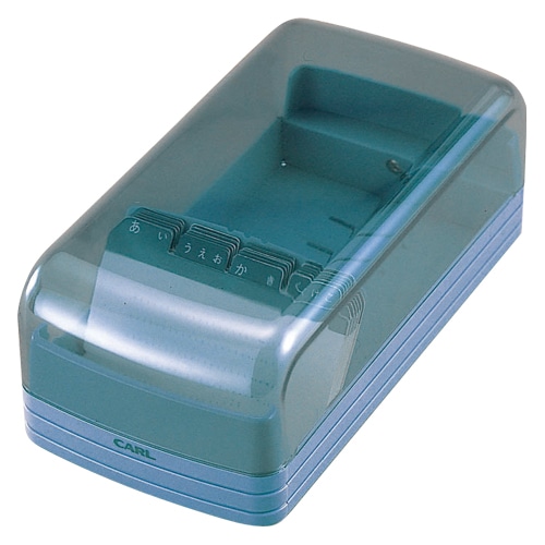 NO.860E-B 名刺整理器 NO.860E ブルー 1個 (ご注文単位1個)【直送品】
