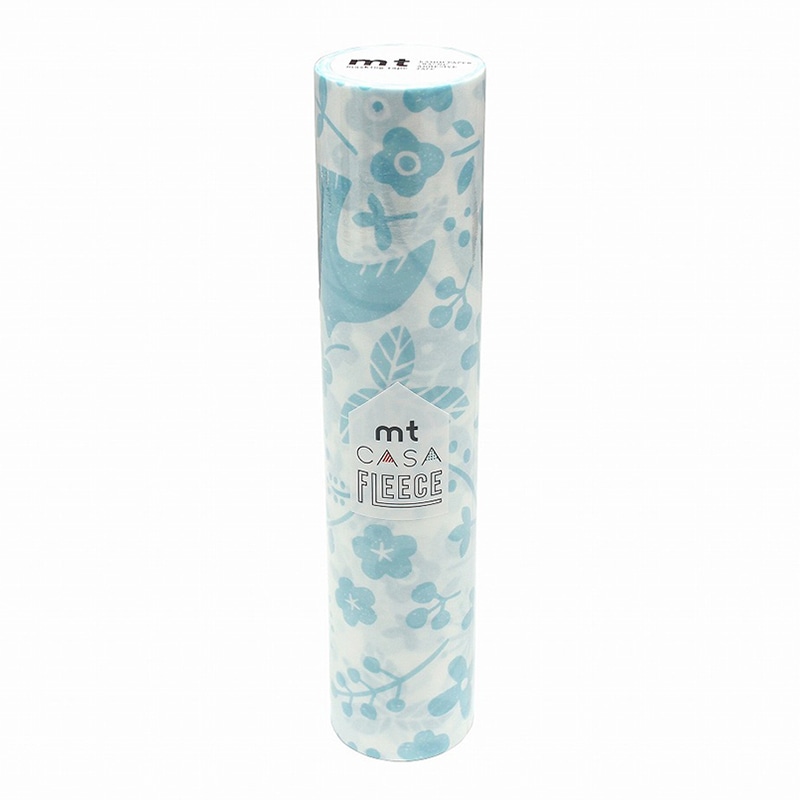カモ井加工紙 mt casa フリース ロール birds and flowers MTCAF2335 1巻(ご注文単位1巻)【直送品】