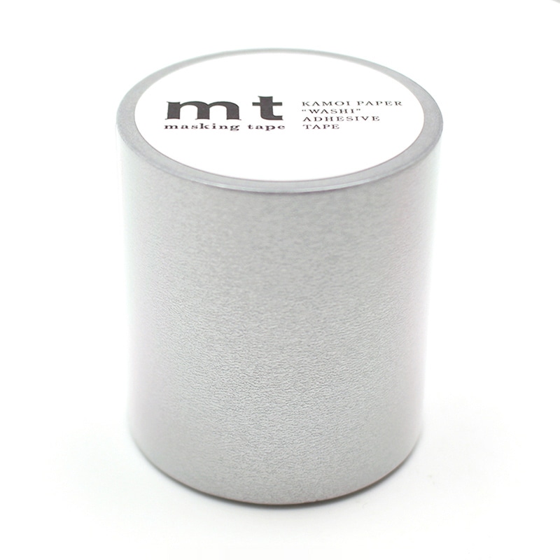 カモ井加工紙 マスキングテープ mt 1P 銀 MT5W206 1巻(ご注文単位1巻)【直送品】