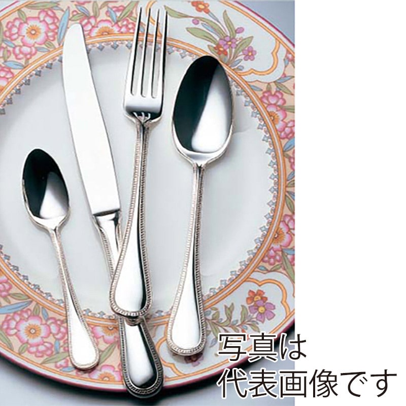 LW 18-10 #18400 フレンチアクセント デザートフォーク 1個(ご注文単位1個)【直送品】