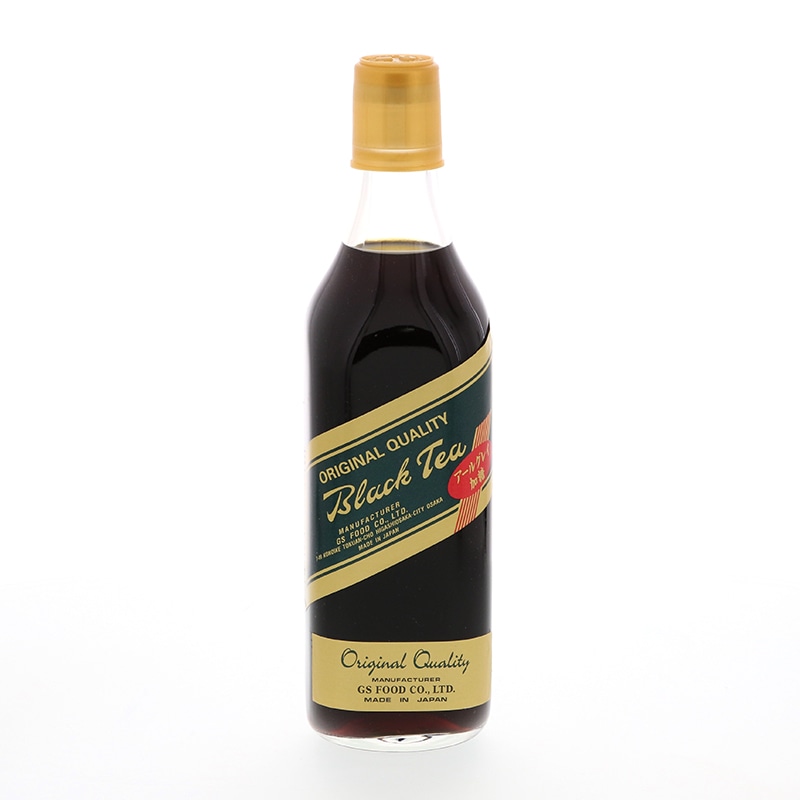 ジーエスフード ブラックティー　アールグレイ　加糖　5倍希釈用 500ml 常温 1本※軽（ご注文単位1本）※注文上限数12まで【直送品】
