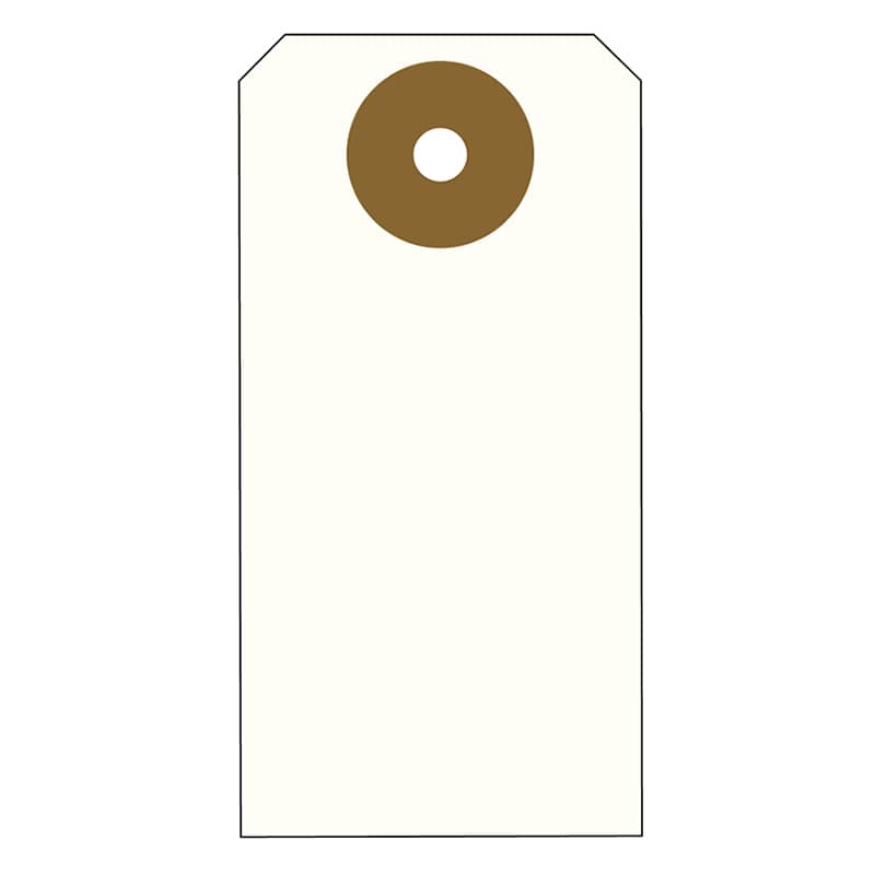ササガワ タグセット ホワイト 19-2560 30枚 1冊(ご注文単位5冊)【直送品】