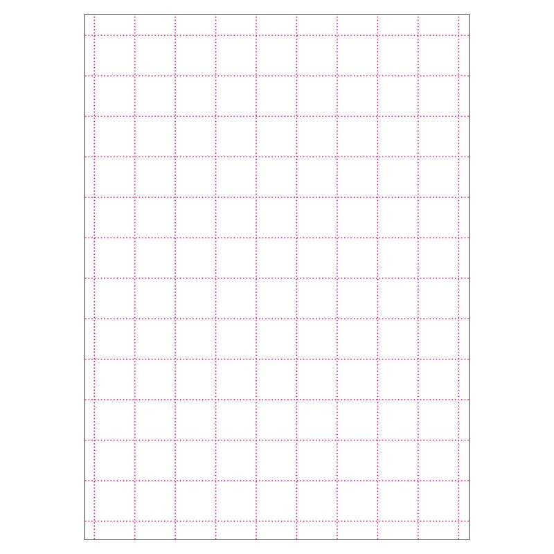 ササガワ POP用紙 大 白 アミ目入 12A2901 50枚 1冊(ご注文単位1冊)【直送品】