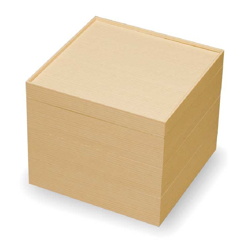 大黒工業 V-BOX 7寸 木目(金ボール付) 三段 1個/袋（ご注文単位1袋)【直送品】