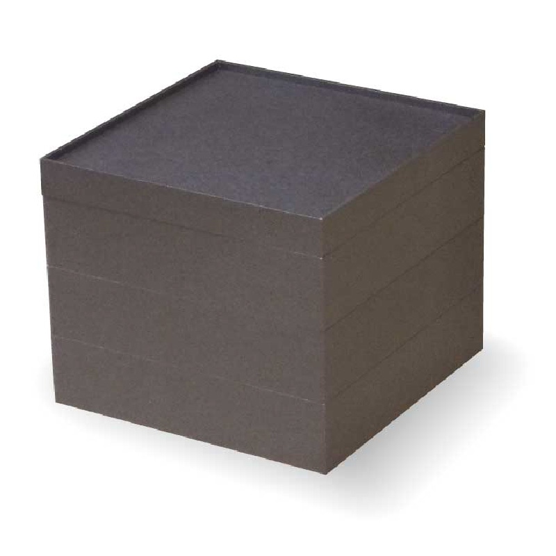 大黒工業 V-BOX 8寸 グレー(金ボール付) 三段 1個/袋（ご注文単位1袋)【直送品】