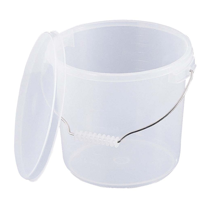 エンテック PP バケツ PO-13B 蓋 乳白色 1個(ご注文単位1個)【直送品】