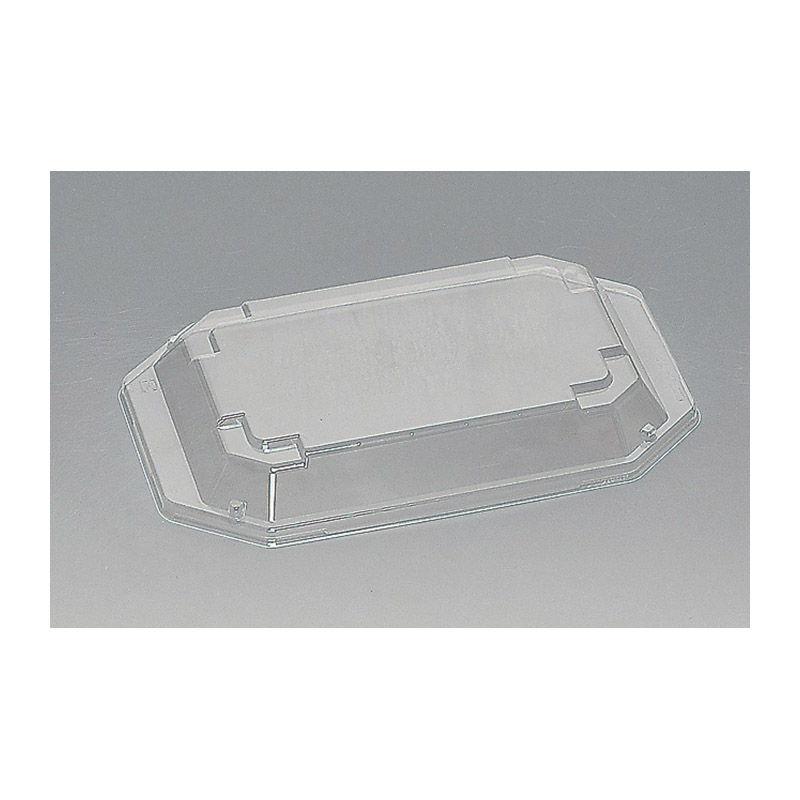 福助工業 寿司容器 和皿 蓋 10-1F 50枚/束(ご注文単位12束)【直送品】