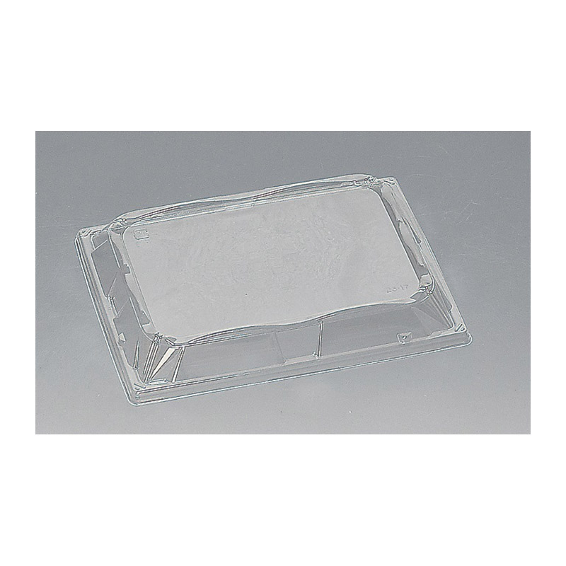 福助工業 弁当容器 巧膳 蓋 23-17F 50枚/束(ご注文単位16束)【直送品】