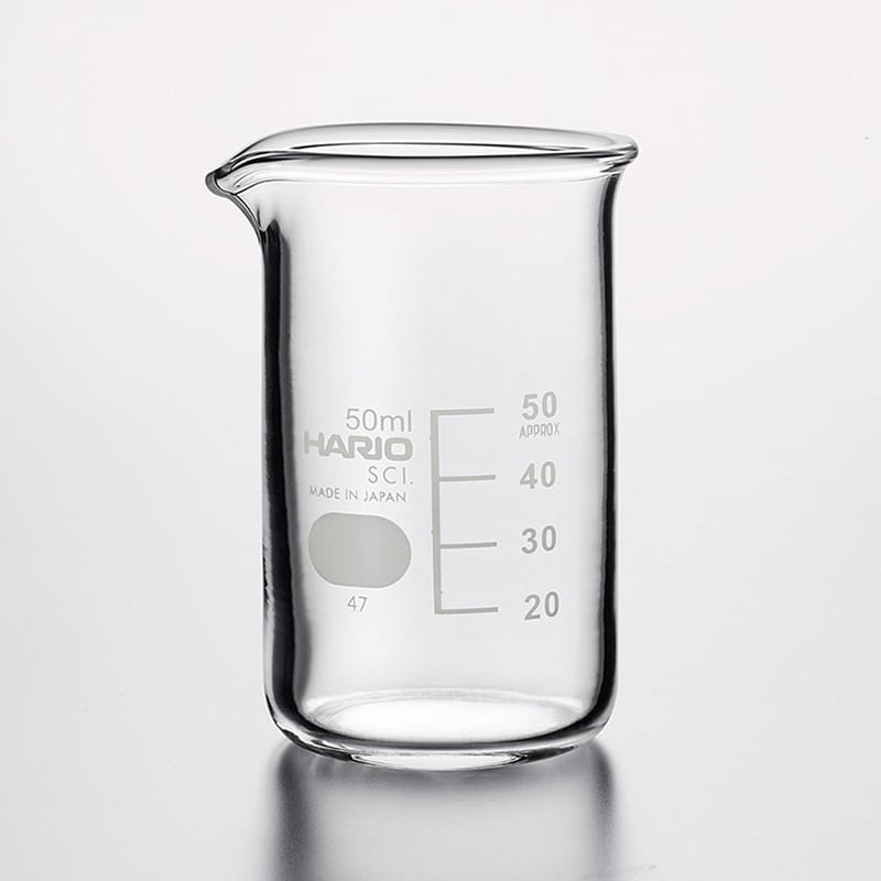 HARIO トールビーカー 50ml TB-50-SCI 1個(ご注文単位6個)【直送品】