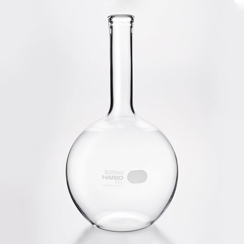 HARIO 平底フラスコ 3000ml HF-3L-SCI 1個（ご注文単位4個）【直送品】