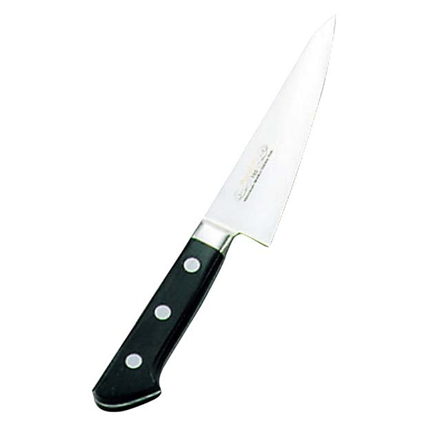 正広作ツバ付モリブデン鋼骨スキ角型15cm 1個(ご注文単位1個)【直送品】