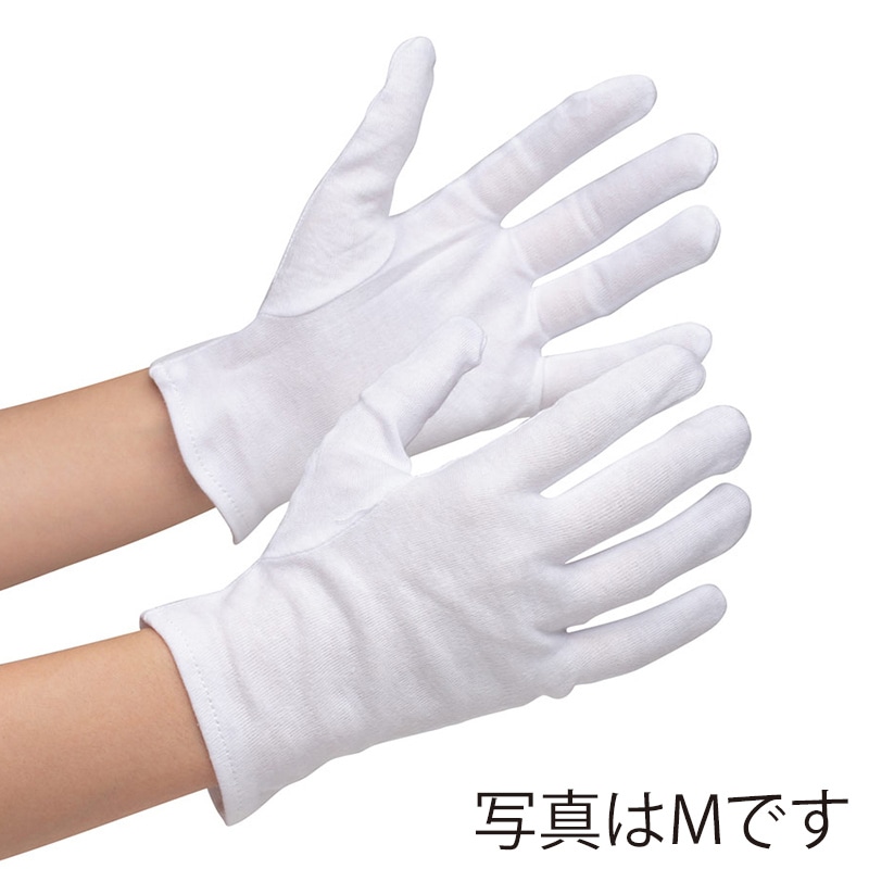 ミドリ安全 品質管理用手袋 綿スムス マチなし S 12双入 4045011310 1セット（ご注文単位1セット）【直送品】