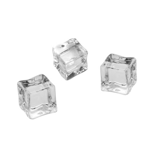 クレイ アクリルアイス クリア 956-003-000 1袋500g･約35粒 1個（ご注文単位1個）【直送品】