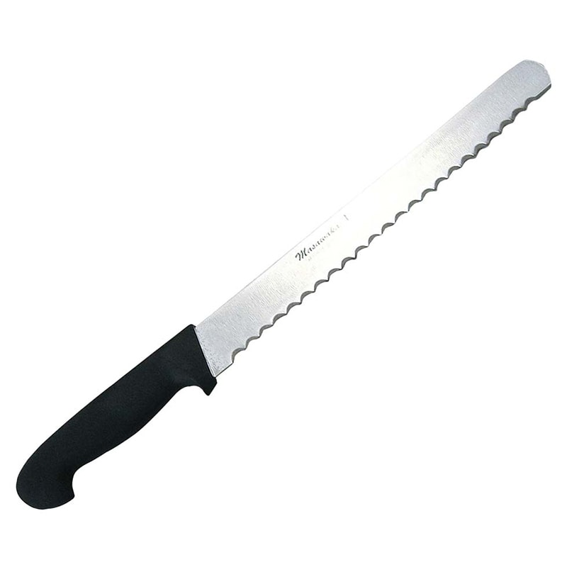 インテックカネキPC黒柄パン&ハムスライサー25cm 1個(ご注文単位1個)【直送品】