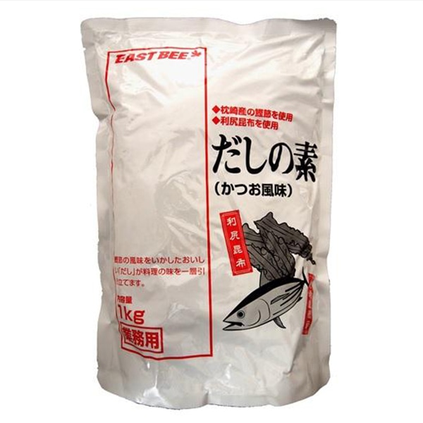 トーホー EAST BEE だしの素 かつお風味 1kg 常温 1個※軽(ご注文単位1個)※注文上限数12まで【直送品】