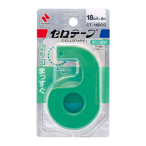 CT-18DCG セロテープ(R)小巻カッターつき まっす 1個 (ご注文単位1個)【直送品】