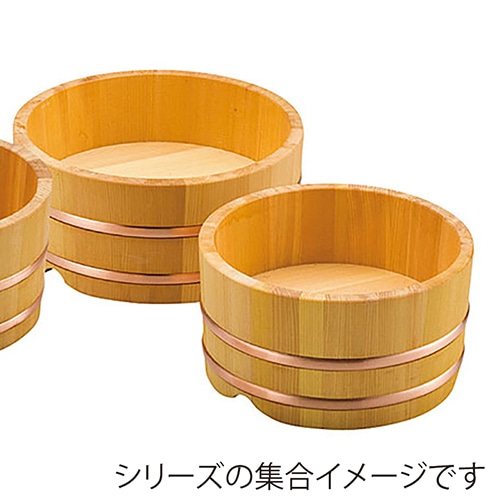 ヤマコー 椹　新型うどん桶　6寸  18115 1個（ご注文単位1個）【直送品】