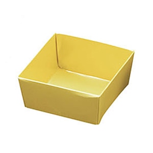 ヤマコー 重箱用 金色紙中子 6.5寸用 4割 G4 23463 1個(ご注文単位1個)【直送品】