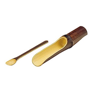 ヤマコー 煤竹つみれサーバー 大 ヘラ付 24942 1個(ご注文単位1個)【直送品】