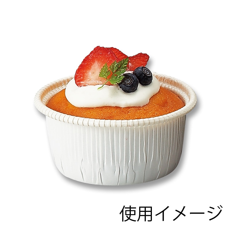 天満紙器 カールカップ  CR41　白 100枚/袋（ご注文単位20袋）【直送品】