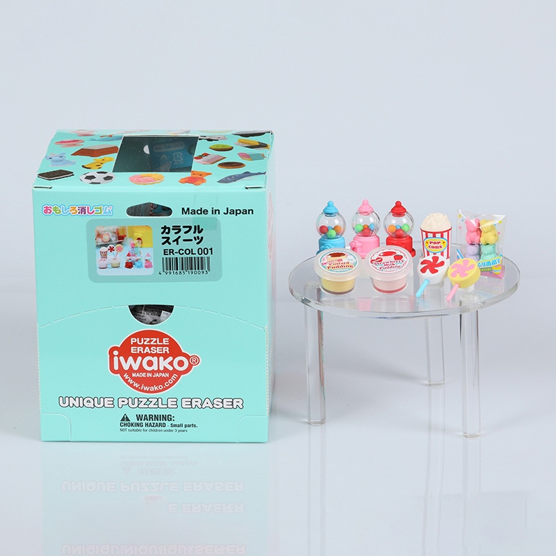 イワコー カラフルスイーツ消しゴム ER-COL001 1個（ご注文単位60個）【直送品】