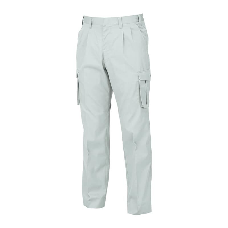 ジーベック メンズ カーゴパンツ S グレー 1296 1枚（ご注文単位1枚）【直送品】