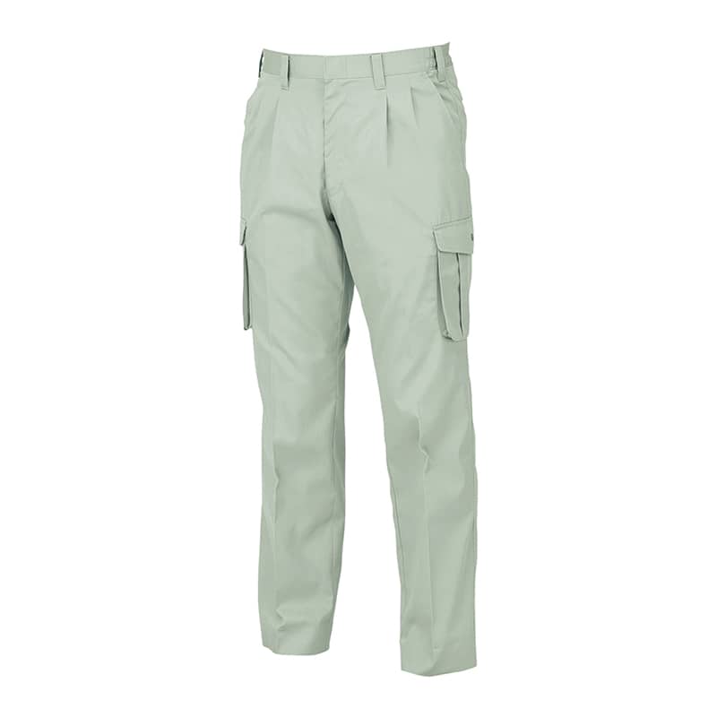 ジーベック メンズ カーゴパンツ S モスグリーン 1296 1枚（ご注文単位1枚）【直送品】