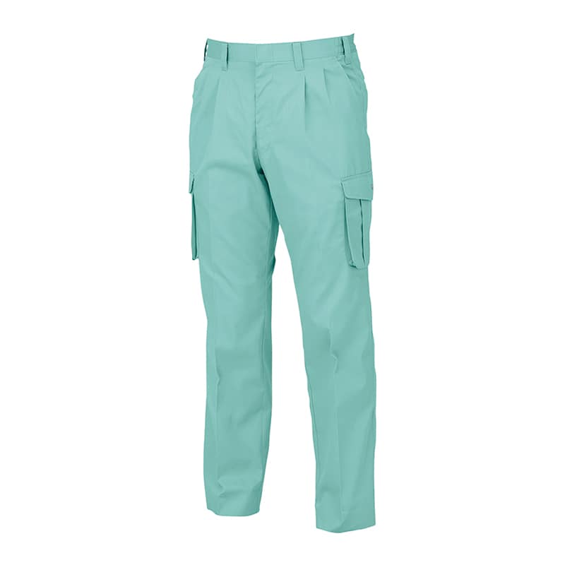 ジーベック メンズ カーゴパンツ M ミントグリーン 1296 1枚（ご注文単位1枚）【直送品】