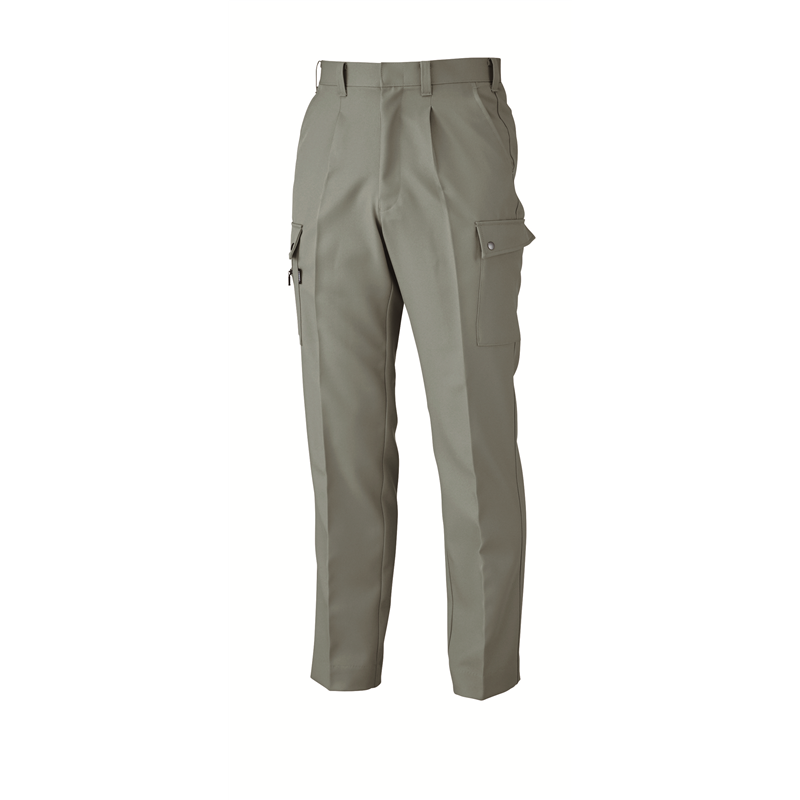 ジーベック メンズ カーゴパンツ 115 グレー 7130 1枚（ご注文単位1枚）【直送品】