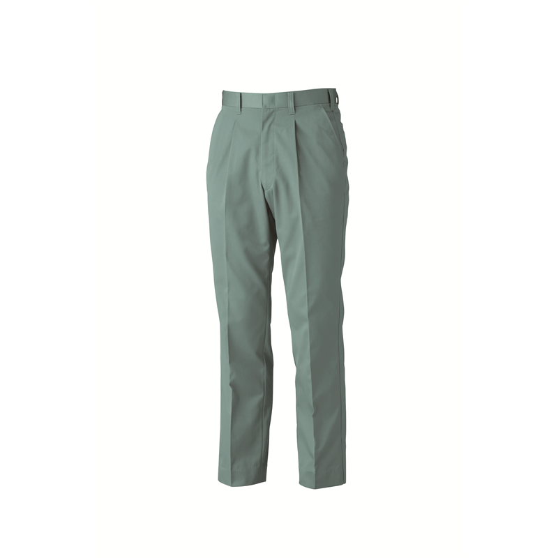 ジーベック メンズ スラックス 115 グリーン 9120 1枚（ご注文単位1枚）【直送品】