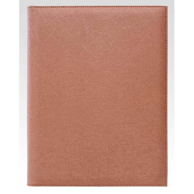 シンビ インフォメーションブック SJ バインダー式 8ページ 茶 1冊(ご注文単位1冊)【直送品】