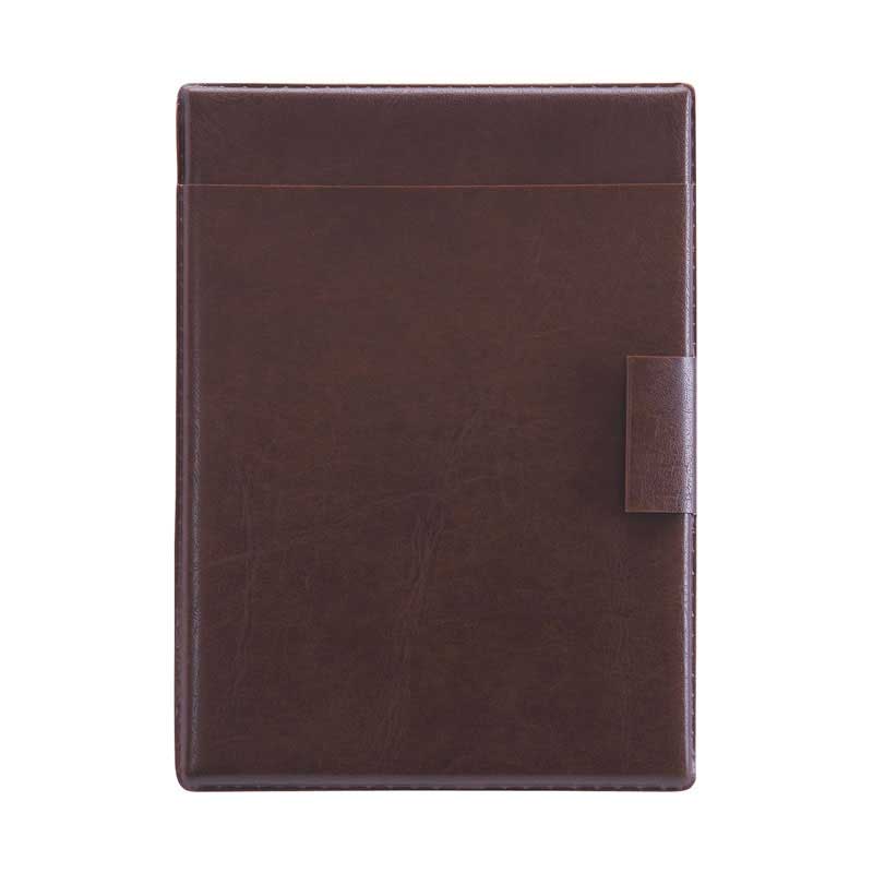 シンビ メモパッド SS-14 シングル ブラウン 1冊(ご注文単位3冊)【直送品】